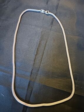 Fine Silver .999 Snake Chain Necklace 8.2g